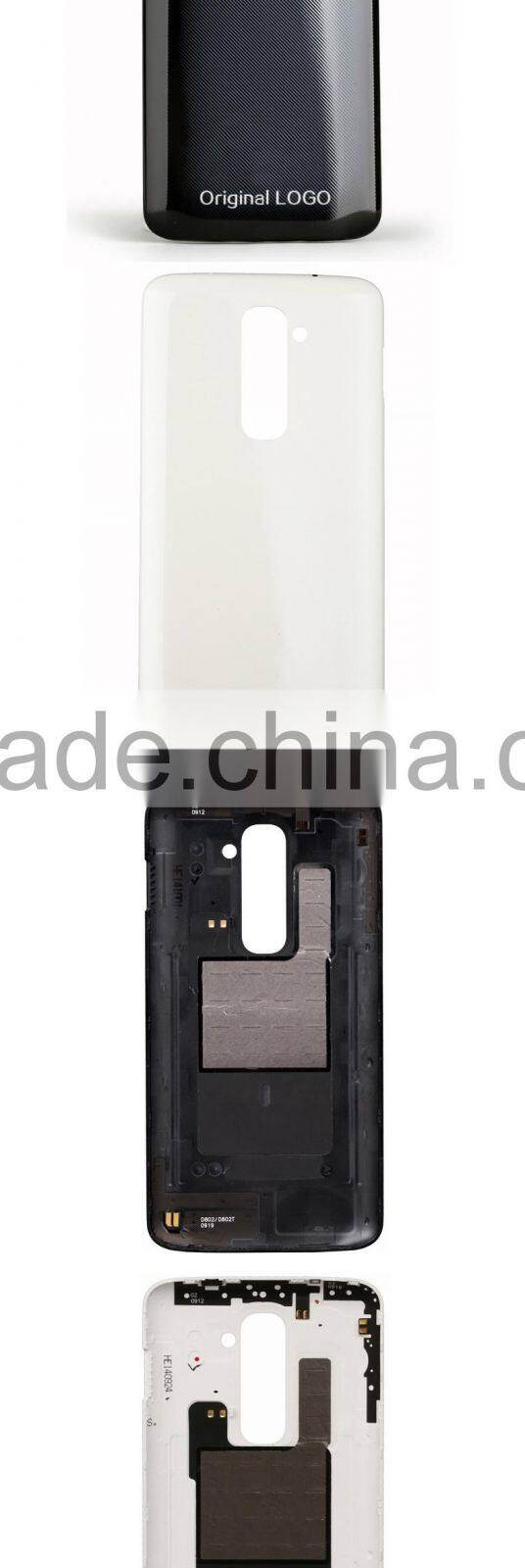 Original New Rear Back Lid Door Battery Cover Housing With NFC Antenna For LG G2 D802 Free Spipping
