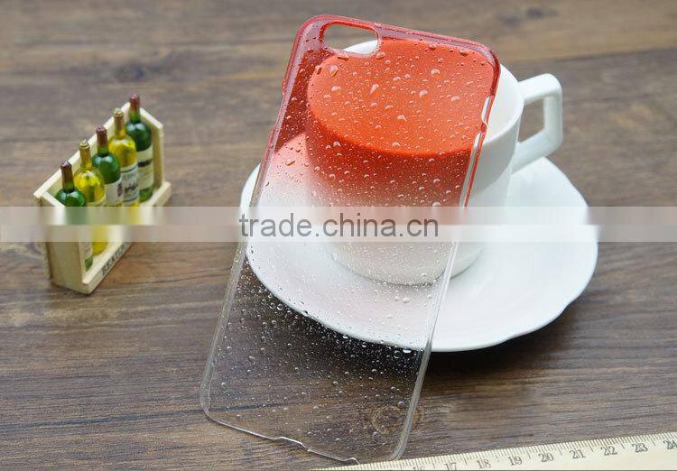 New Hard Back Raindrop Mobile Phone Case Cover for Apple iPhone 6S 6 Plus 5S