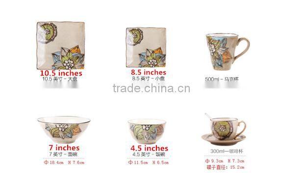 6 Pieces Jingdezhen Porcelain Tableware Suit HY1671502