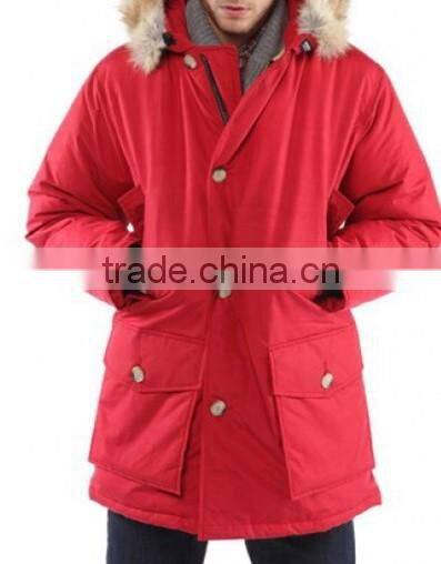 the latest coat styles for men fur hooded white coat goose feather jacket,men down coat