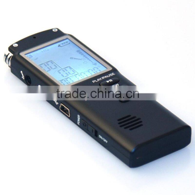 Dot Matrix LCM Screen Portable Voice Recorder Model Q12