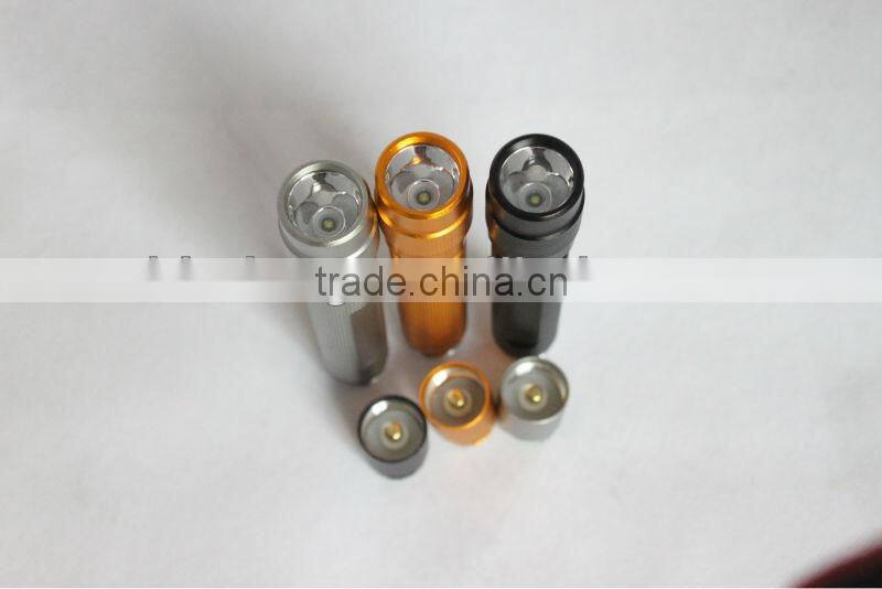high power Outdoor mini led flashlight aluminum torch light