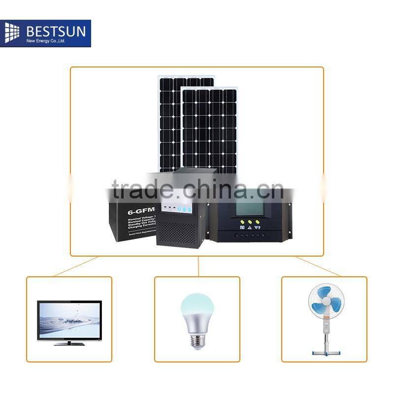 300W monocrystalline solar panel solar module solarcell solar home system electric
