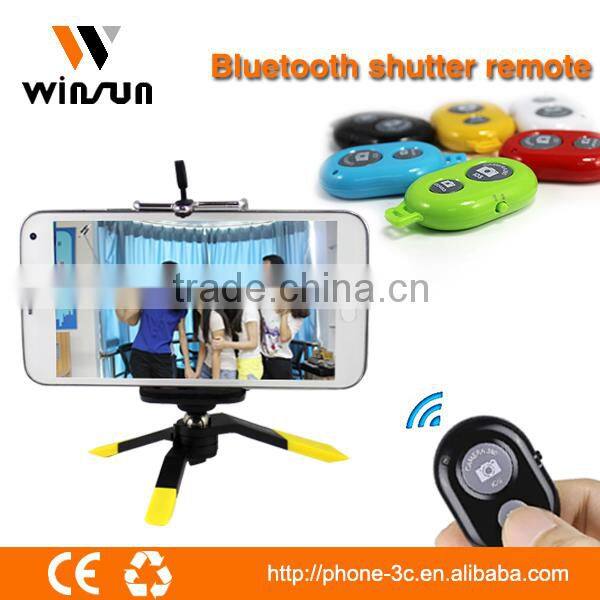 Lovely hot sale bluetooth shutter, bluetooth shutter for mobile phone, selfie monopod
