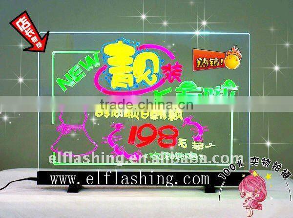 sparkle led writing board