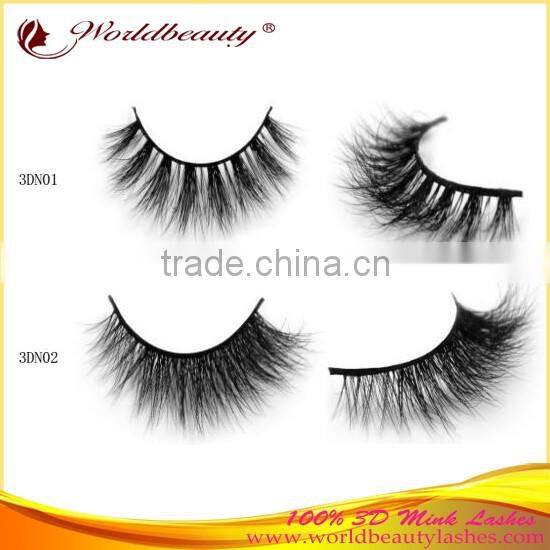 Flirty Look 3D Mink Lashes with Customized package boxes,high quality 3D Mink Lashes