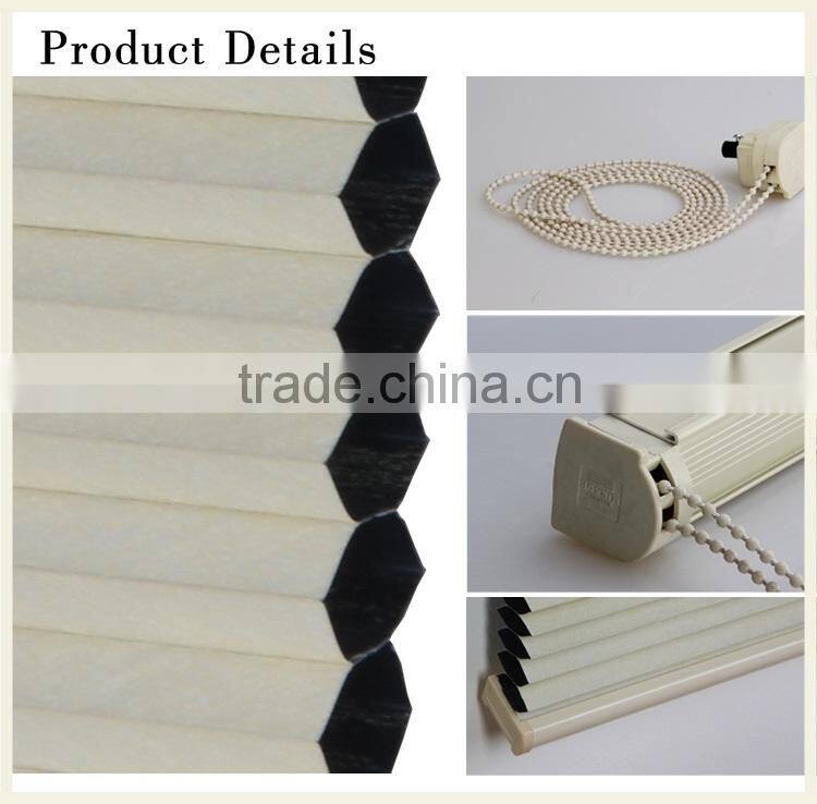 Competitive price cordless honeycomb blind motorized cellular shades