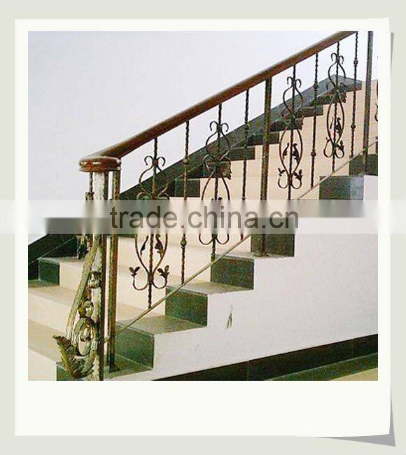 Top-selling wrought iron interior stair handrails