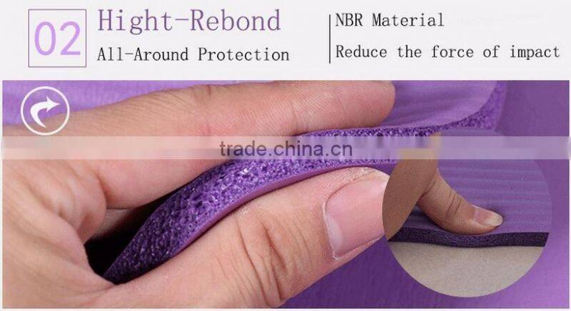 Thick exercise Yoga Mat Pad Non-Slip Lose Weight Exercise Fitness folding gymnastics yoga mat for fitness