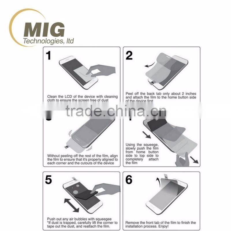 Transparent curved soft TPU screem protector guard film for samsung galaxy s7 edge