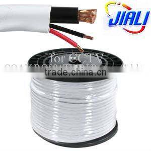 RG59 Coax+2 Core Power cctv cable 100M/150M/300M