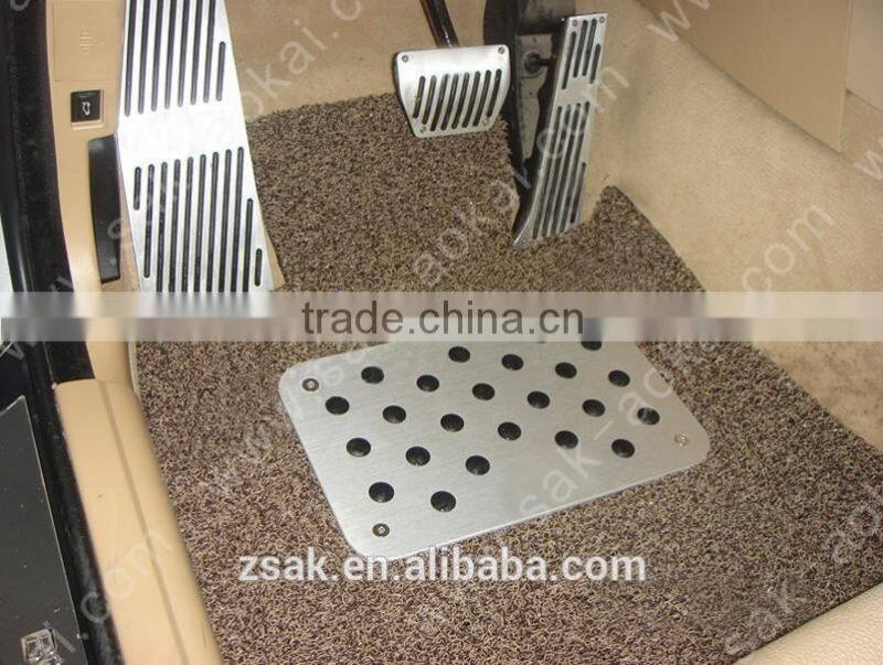 Anti-slip carpet mat pedal pad carbon fiber