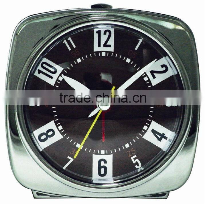 Plastic square table alarm clock