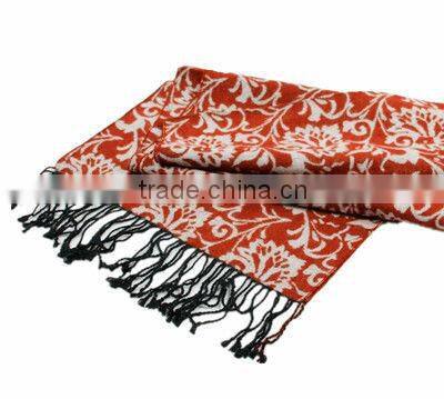 100% silk scarf men shawl with tassel