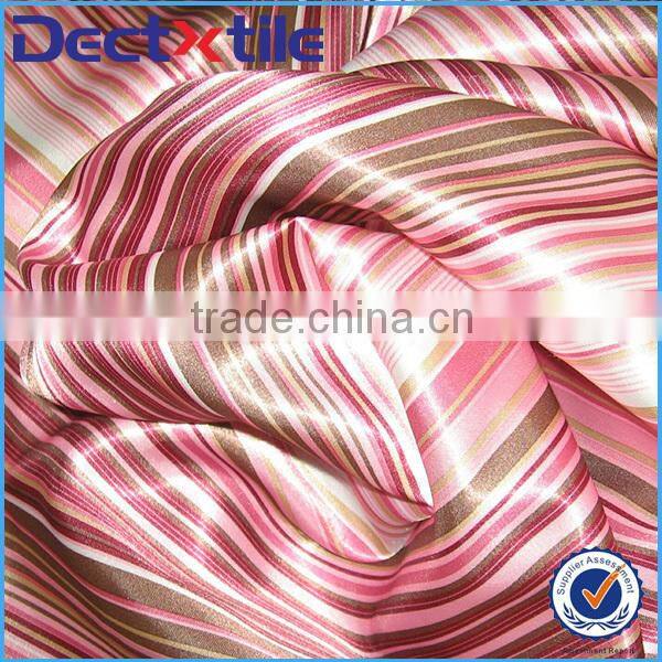 Polyester floral printed satin fabrics