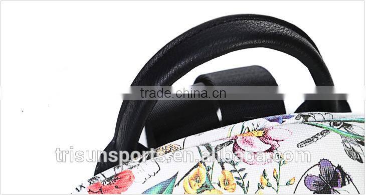 wholesale small colleague school leather backpacks bag for girls outside