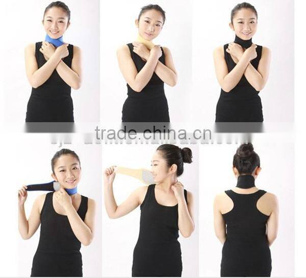 Far Infrared Neck Wrap Wholesale China Tourmaline Magnetic Collar