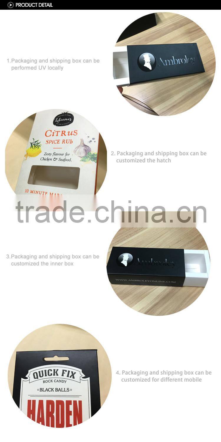 graceful natural kraft kraft packaging box