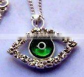 MEB079 colorful Evil eye pendant
