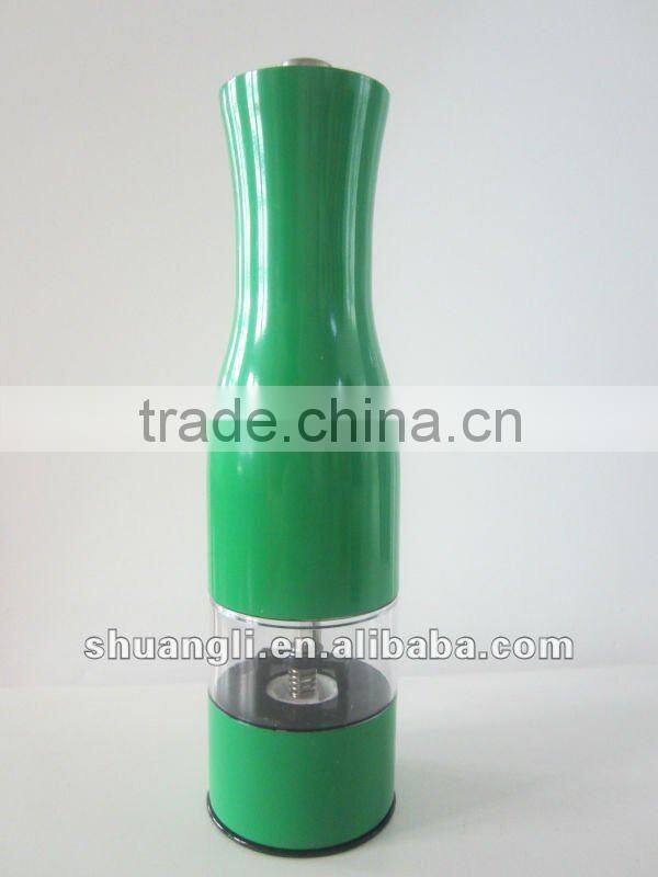 stainless steel electric pepper mill /salt & pepper mill