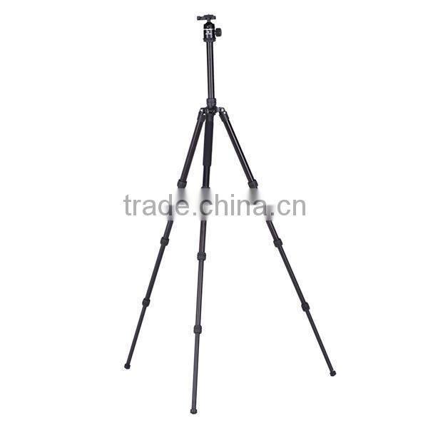 High quality Luminous ring Tripod Aluminum Tripod Camera Tripod Black