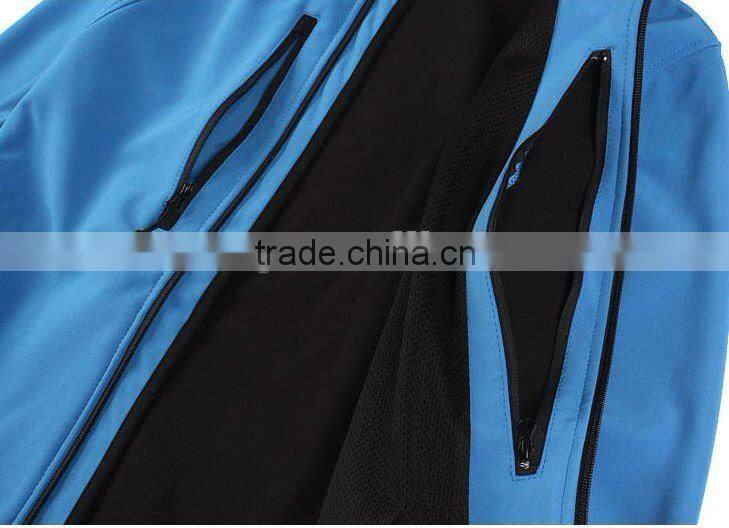 Autumn Bright Blue Jogging Outdoor Sports Unisex Jacket