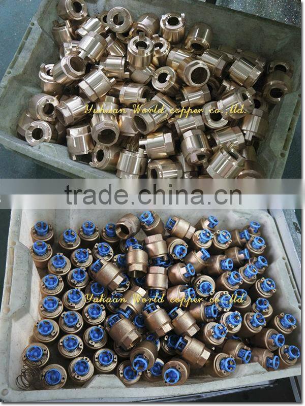 WD-1307 Bronze Spring Check Valve Foot Valve with net