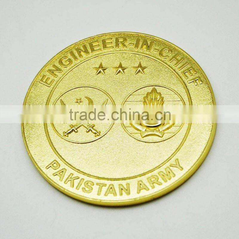 High quality custom gold souvenir coin