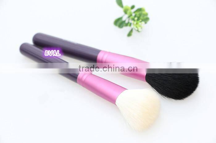 EVAL hot sale 9pcs makeup brushes set with purple handle for gift