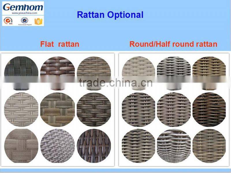 2015 ALUMINIUM RATTAN BAR SET HIGH CHAIR