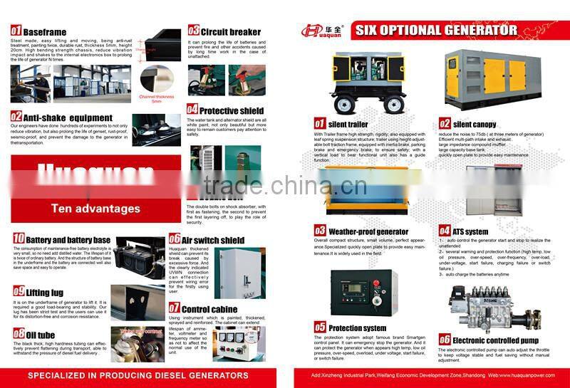 30KW TOP BRAND YUCHAI DIESEL GENERATOR FOR SET