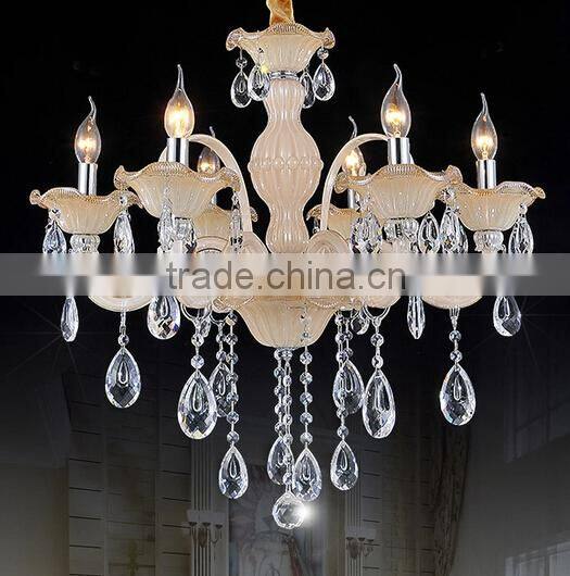 hot sale crystal chandelier pendant light decoration light wedding decoration light with 6 Light