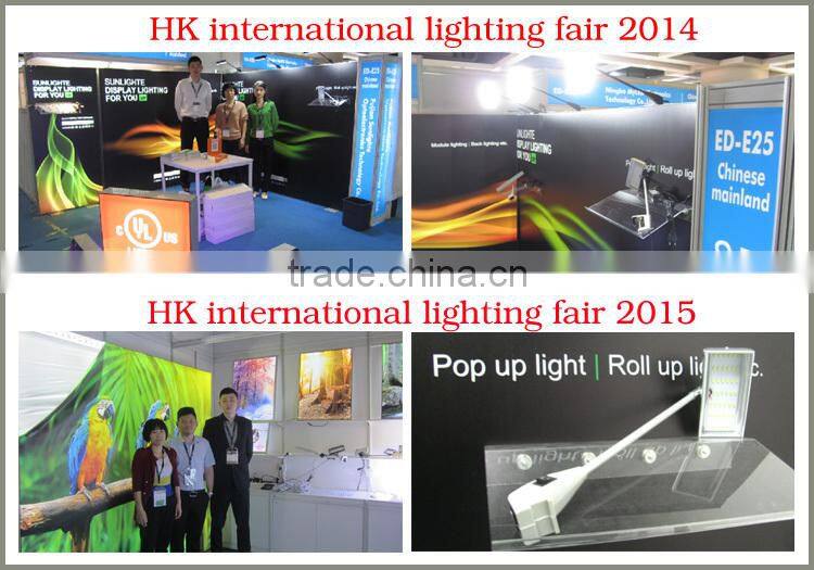 led long arm light/led display arm light for trade booth/exhibition led light