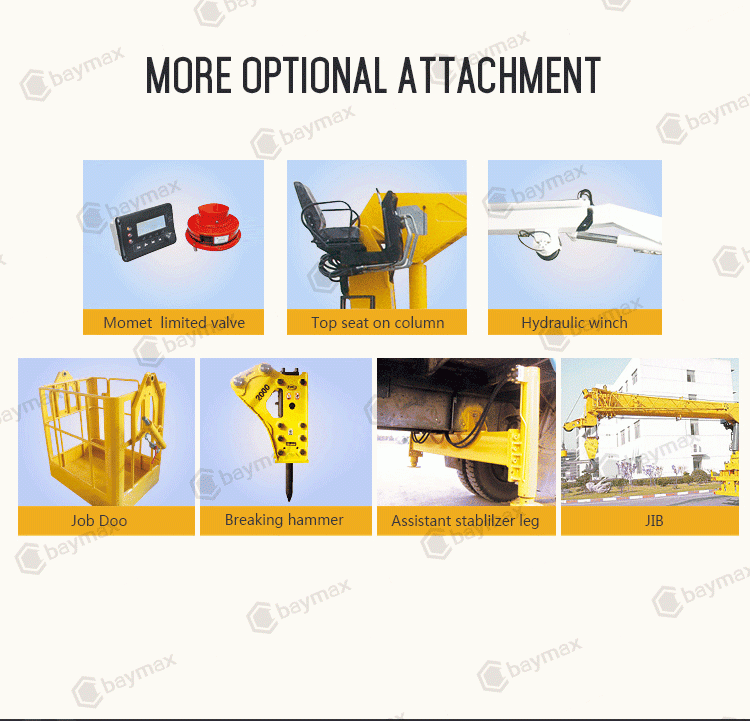 Used Mini Knuckle Boom Crane Portable Crane in china