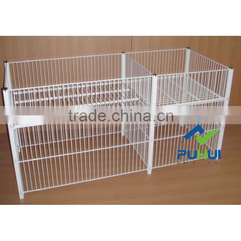 high quality factory providing 6 sides wire dump bin from China