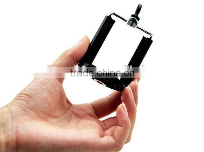 Mobile Phone Clamp Holder Extensible Smart Phone Holder with 1/4 Screw for Iphone for Sumsung for Sony