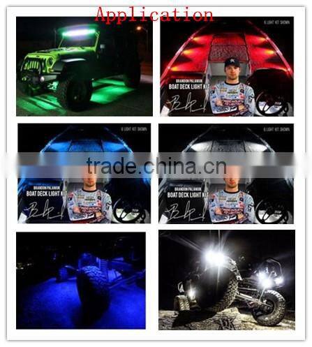2015 Newest style marine light led kit five colors 12v marine led light