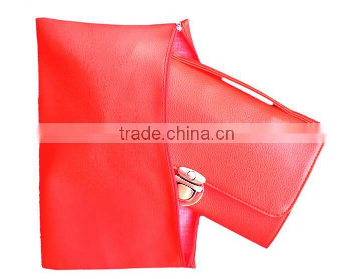 professional 26 piece white / silver makeup brush set with red case