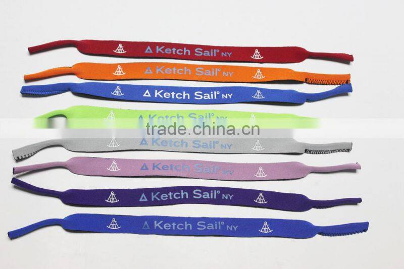custom glasses strap neoprene eyeglasses lanyard band running belt