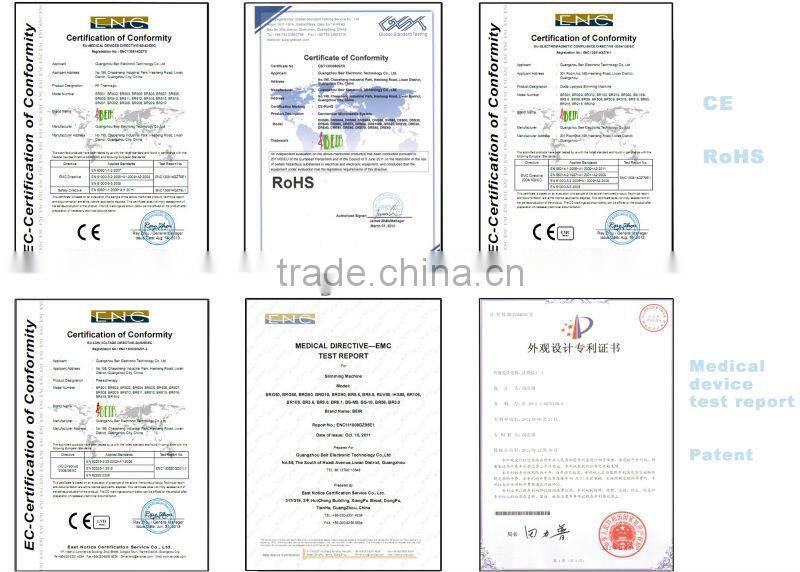 Beir on sale ! Professional Portable Multipolar RF Cavitation Skin resurfacing Machine / Waist Shaping Machine BR8.8