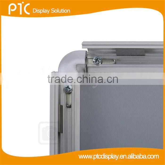 16x20 black anodized aluminum frame