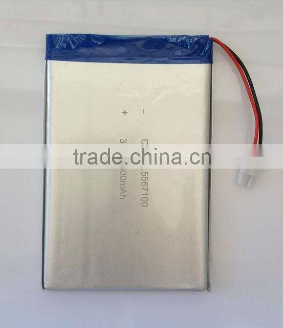 china manufacturer 3.7V 4500mAh tablet PC li po battery