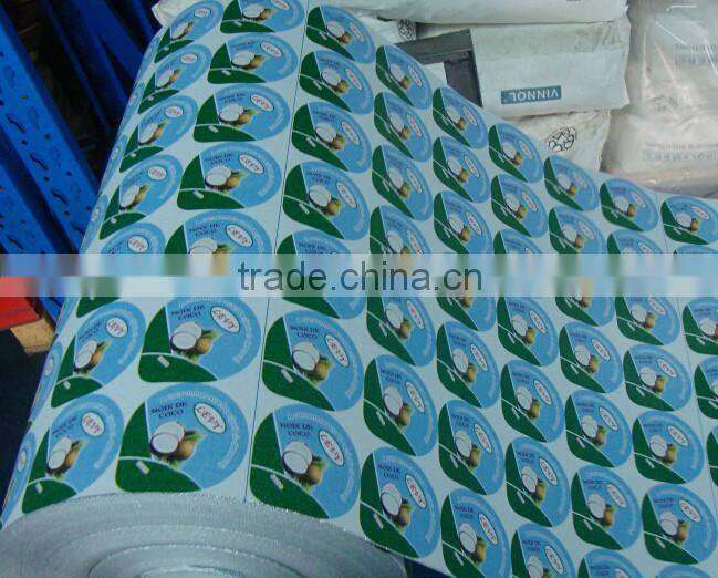 large rolls of aluminum foil lids for sealing PS/PP Cups