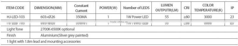 residential led flexible reading light