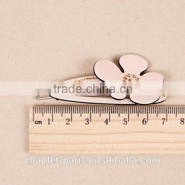 wholesale flower headwear rhinestone hairpin girls lovely hair accessory
