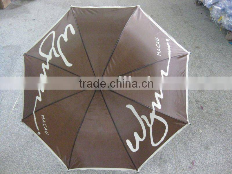 aluminum umbrella 190T pongee aluminum advertising straight umbrella