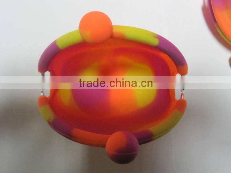 silicone mix color wallets