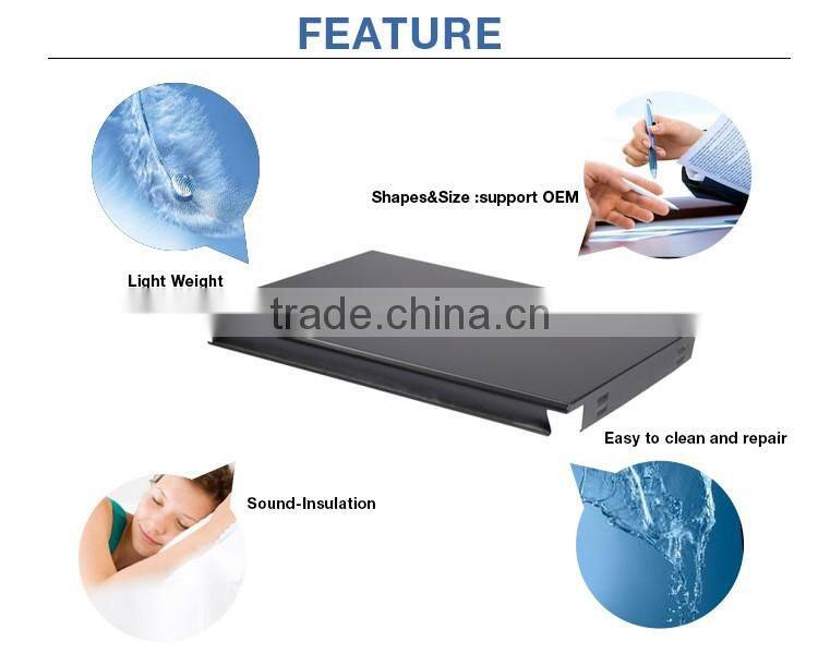 2015 Factory price Clip in Square aluminum for wholesale building materials