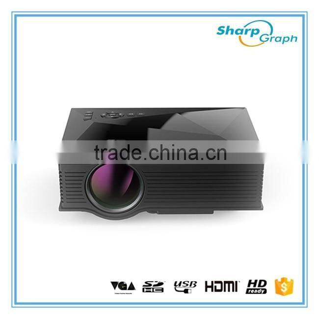 2016 UNIC Mini HDMI LED Digital Wifi Proyectores UC46 Mobile Phone Home Small Video Projector