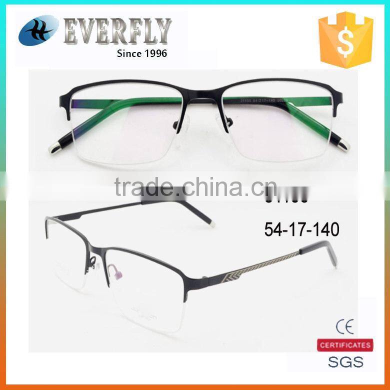 china manufacturer OEM wholesale black metal frames, eyewear 2015